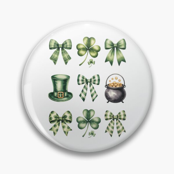 Item preview, Coquette Patrick's Day Bow designed and sold by TrinaEspinoza.