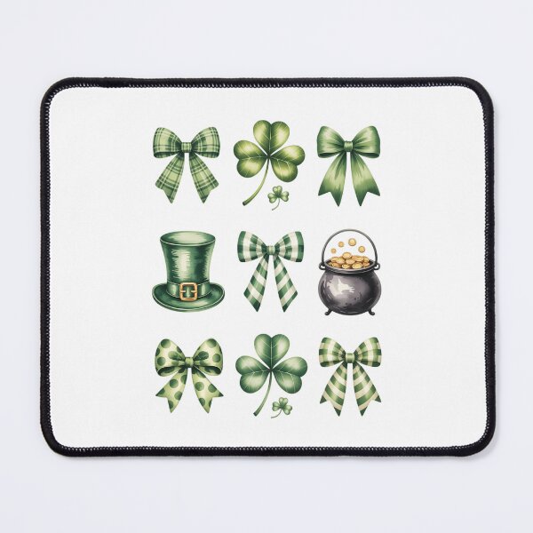 Item preview, Coquette Patrick's Day Bow designed and sold by TrinaEspinoza.