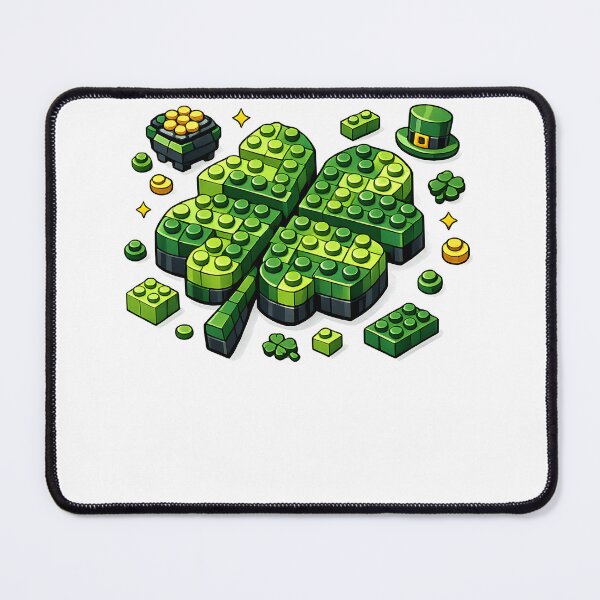 Item preview, Pixelated Shamrock St. Patrick's Day Design designed and sold by HUTEND.
