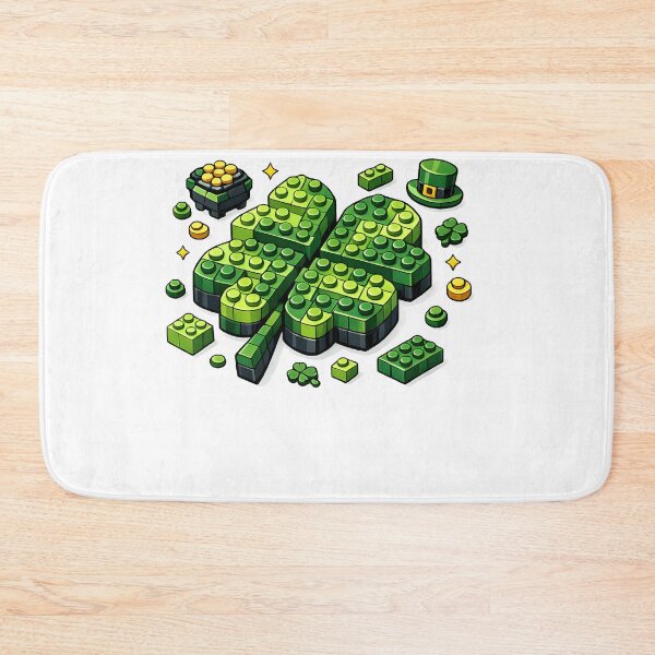 Item preview, Pixelated Shamrock St. Patrick's Day Design designed and sold by HUTEND.