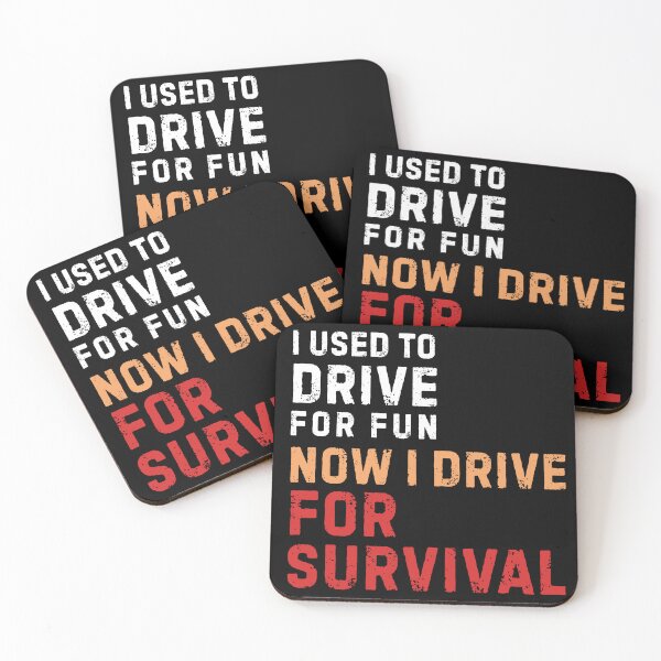 Item preview, I Used To Drive For Fun Now I Drive For Survival Funny Gas Prices Design designed and sold by CHANCHANAI.