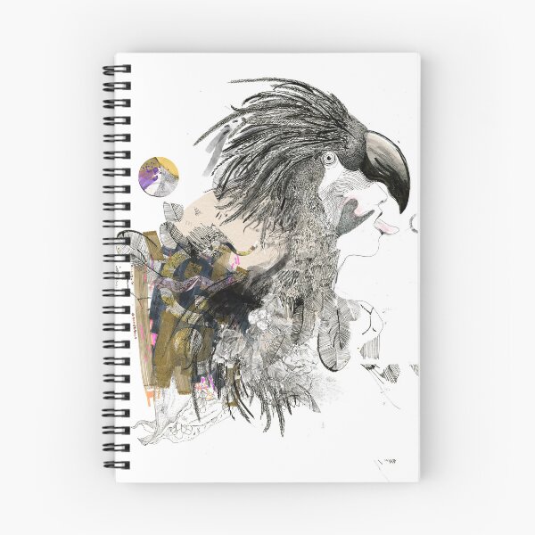 Item preview, Hornbill Ink Drift designed and sold by bellue-creative.