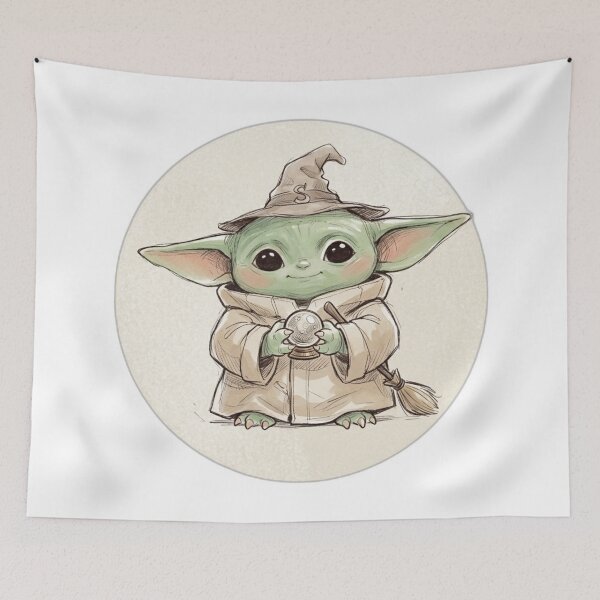 Item preview, BABY YODA WITCH COSTUME designed and sold by LIS AND MELIVERSO.
