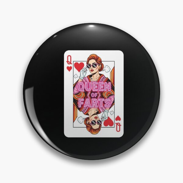 Item preview, Queen of Farts Embarrassing Joke Adult Humor Card designed and sold by Dressed For  Duty.