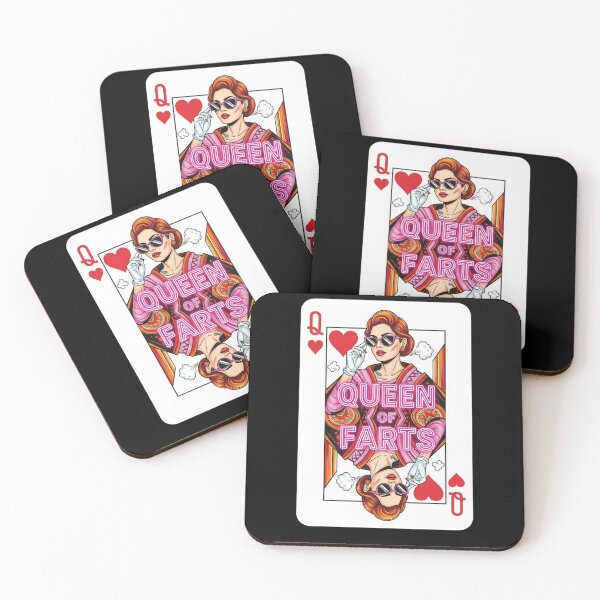 Item preview, Queen of Farts Embarrassing Joke Adult Humor Card designed and sold by Dressed For  Duty.