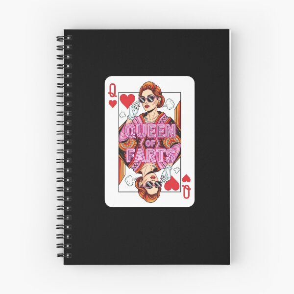 Item preview, Queen of Farts Embarrassing Joke Adult Humor Card designed and sold by Dressed For  Duty.
