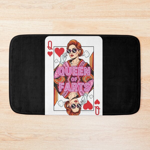 Item preview, Queen of Farts Embarrassing Joke Adult Humor Card designed and sold by Dressed For  Duty.