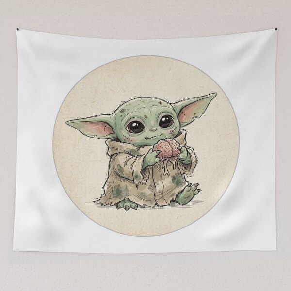 Item preview, BABY YODA ZOMBIE COSTUME designed and sold by LIS AND MELIVERSO.