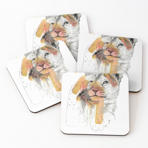Item preview, Ochre Dog Study designed and sold by bellue-creative.
