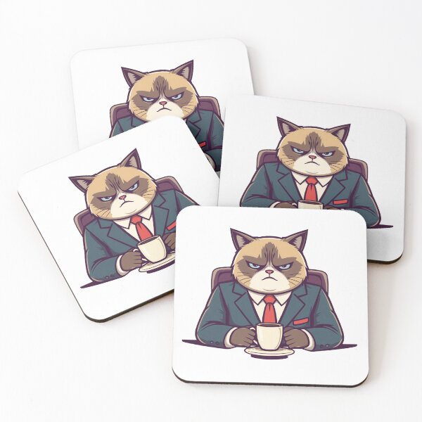 Item preview, Grumpy Cat Office Worker designed and sold by Nathaphat514.