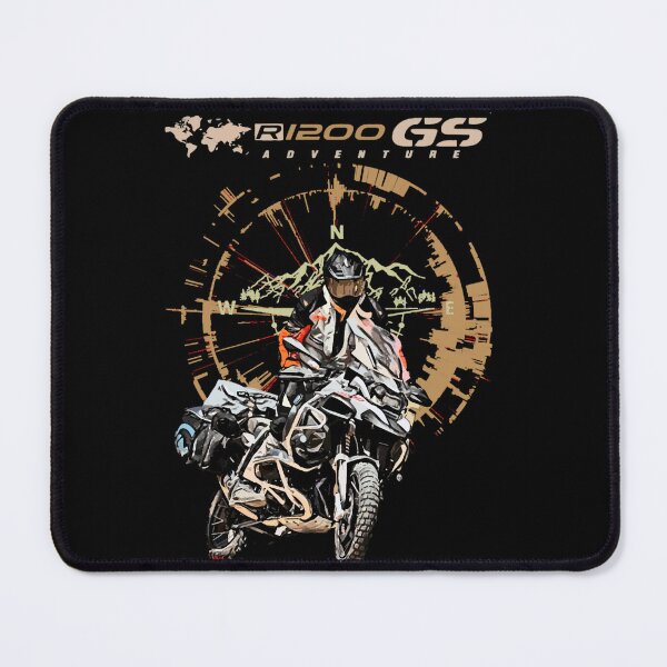 Item preview, Adventure Motorcycle Compass World Rider Design designed and sold by FroggyBaBoy.