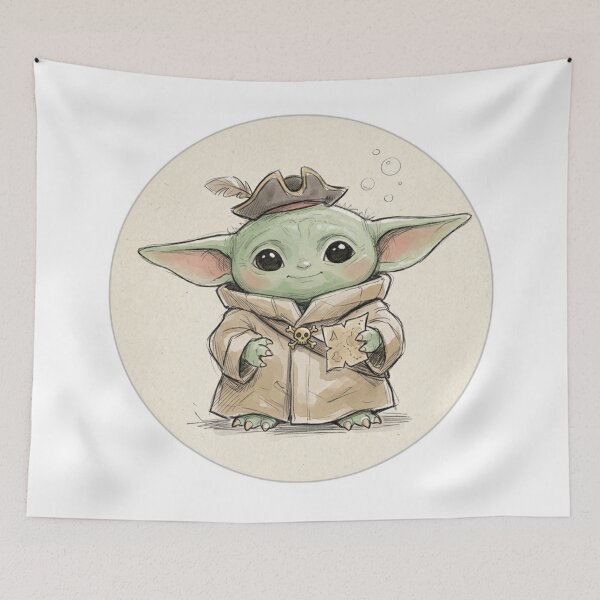 Item preview, BABY YODA PIRATE COSTUME designed and sold by LIS AND MELIVERSO.