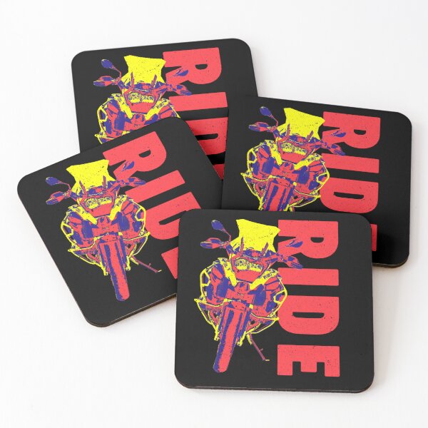 Item preview, Ride Adventure Motorcycle Pop Art Design designed and sold by FroggyBaBoy.