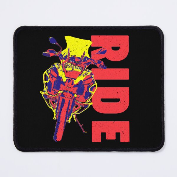 Item preview, Ride Adventure Motorcycle Pop Art Design designed and sold by FroggyBaBoy.