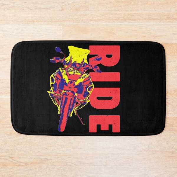 Item preview, Ride Adventure Motorcycle Pop Art Design designed and sold by FroggyBaBoy.