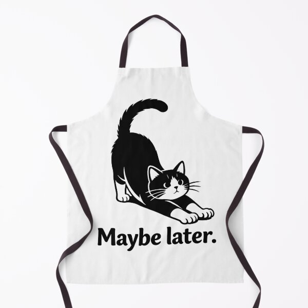 Item preview, Maybe Later Sarcastic Cat Meme designed and sold by DetalleXL.