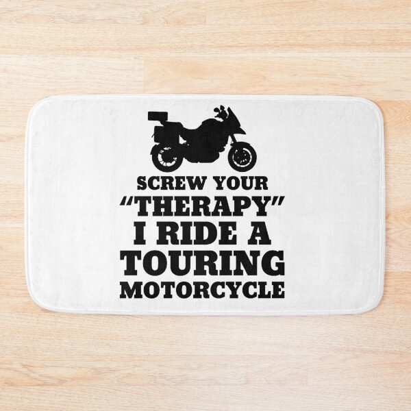 Item preview, Funny Motorcycle Touring Rider Quote Design designed and sold by FroggyBaBoy.