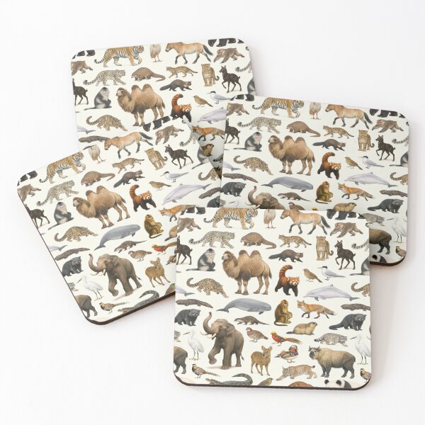 Item preview, Animals of China Retro Style Identification Chart designed and sold by kakarikihill.