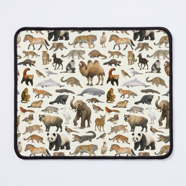 Item preview, Tabla de identificación de animales de China al estilo retro designed and sold by kakarikihill.