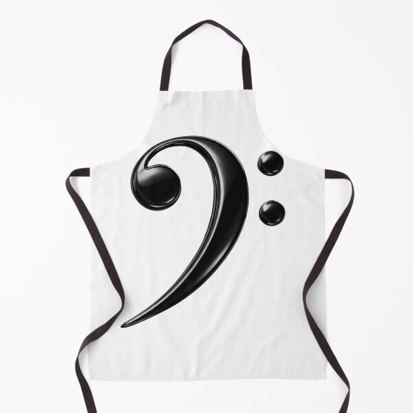 Item preview, Bass Clef Music Shirt – Musician Gift, Minimalist Black Music Symbol Design designed and sold by jerskie_12tribes.