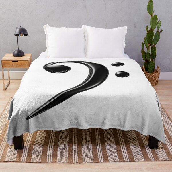 Item preview, Bass Clef Music Shirt – Musician Gift, Minimalist Black Music Symbol Design designed and sold by jerskie_12tribes.