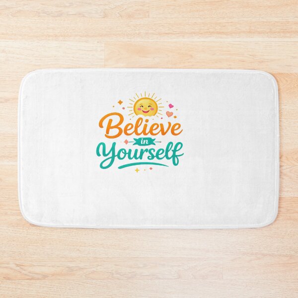 Item preview, Believe in Yourself Motivational Sticker | Positive Inspiration Design designed and sold by Lovestickerco.