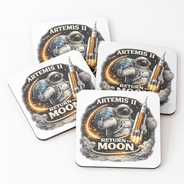 Item preview, Artemis II Return To Moon Astronaut Space Shirt designed and sold by KBTshirts.