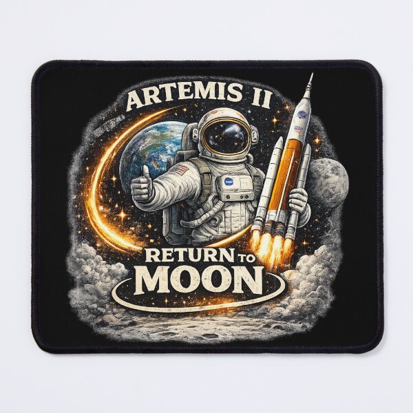 Item preview, Artemis II Return To Moon Astronaut Space Shirt designed and sold by KBTshirts.
