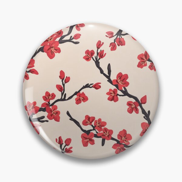 Item preview, Cherry Blossom Branch Pattern designed and sold by burbankdesigns.