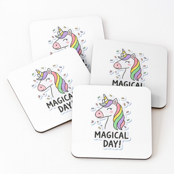 Item preview, Magical Day Kawaii Unicorn designed and sold by XM STOREZ .