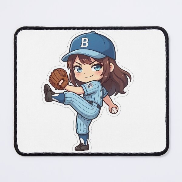 Item preview, Chibi Baseball 2026 Edition - Pitcher Wind-up designed and sold by Chibi-Planet.