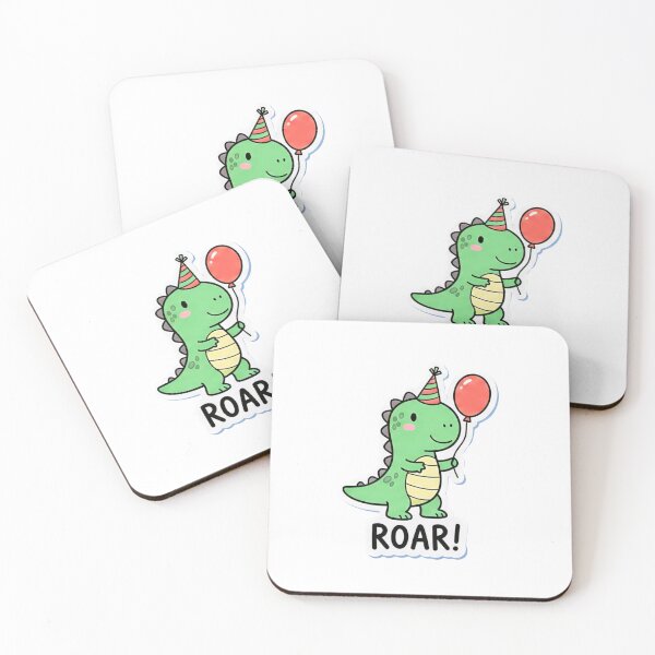 Item preview, Cute Birthday Dinosaur - "ROAR!" designed and sold by XM STOREZ .