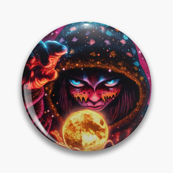 Item preview, Dark Sorcerer Magic Orb Cosmic Witch Art designed and sold by DonaldWaltersxx.