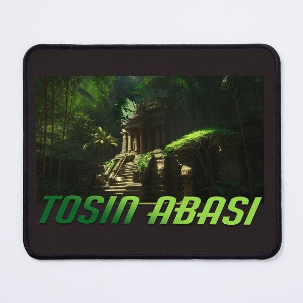 Item preview, Tosin Abasi Ancient Temple Optical Illusion designed and sold by Tshirtophobia.