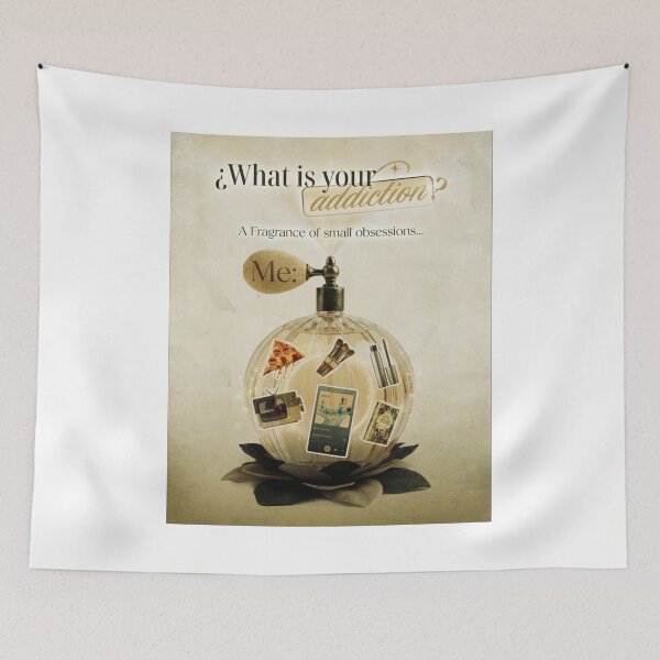 Item preview, WHAT IS YOUR ADDICTION BEIGE designed and sold by melyverso.