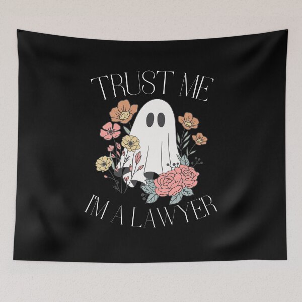 Item preview, Trust me, i'm a lawyer Ghost Classic Funny T-Shirt designed and sold by OldSkullDesigns.