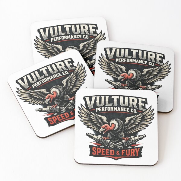 Item preview, Vulture Performance Co. - Vintage Speed and Fury Spark Plug Racing Art designed and sold by SasquatchTrail.