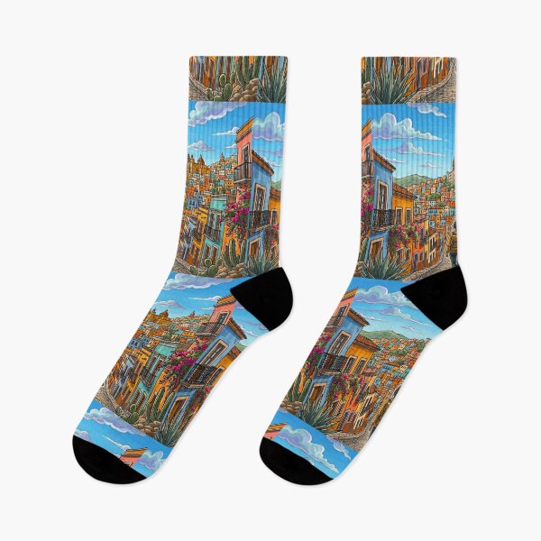 Item preview, Vintage Solo Female Travel Guanajuato- Mexico Travel Art designed and sold by Bloom & Quiet .