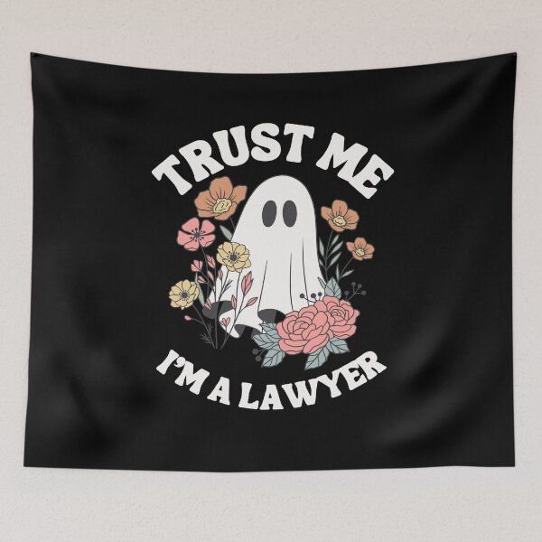 Item preview, Trust me, i'm a lawyer Ghost Classic Funny T-Shirt designed and sold by OldSkullDesigns.