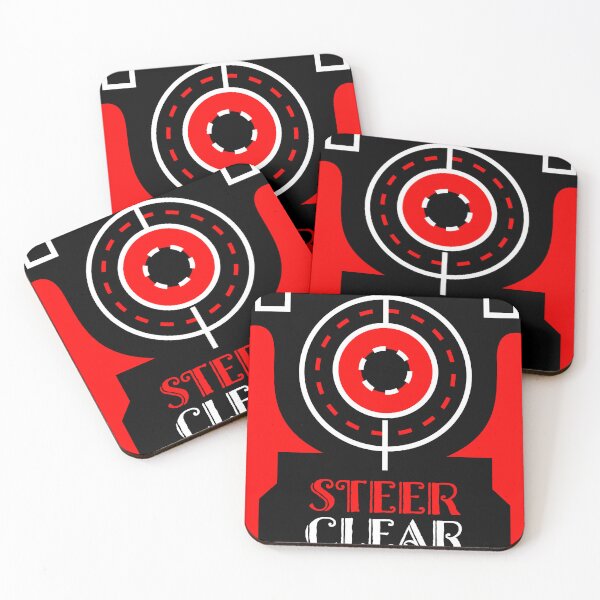 Item preview, Steer clear Minimalist Option for Funy theme designed and sold by The Nomadic Designs.