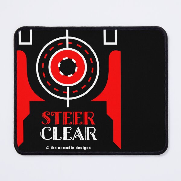 Item preview, Steer clear Minimalist Option for Funy theme designed and sold by The Nomadic Designs.