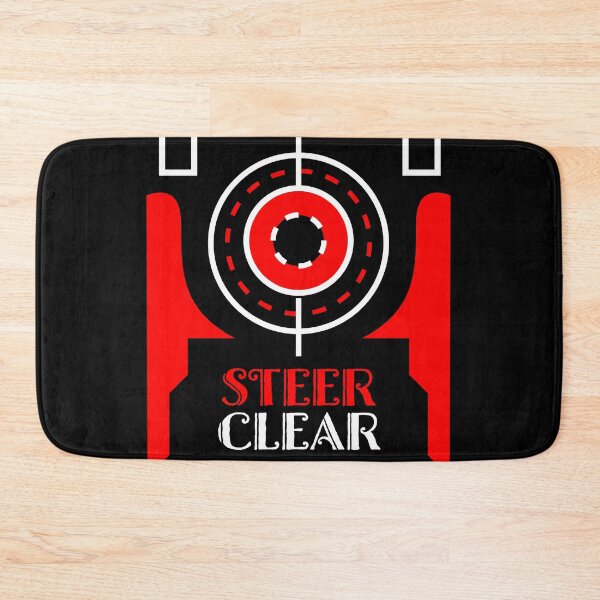 Item preview, Steer clear Minimalist Option for Funy theme designed and sold by The Nomadic Designs.