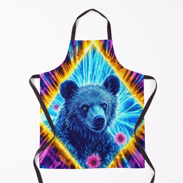 Item preview, Glowing Bear Diamond Wildlife Fantasy Art designed and sold by DonaldWaltersxx.