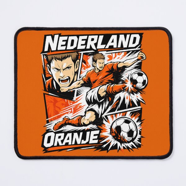 Item preview, Netherlands Soccer Manga Shirt – Oranjie Football Graphic – Dutch Football Fan Art designed and sold by JonelCrafts.