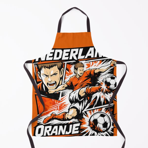 Item preview, Netherlands Soccer Manga Shirt – Oranjie Football Graphic – Dutch Football Fan Art designed and sold by JonelCrafts.
