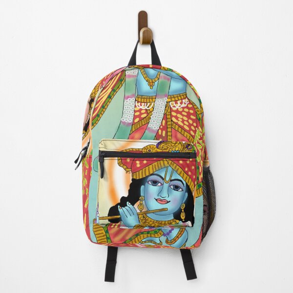Item preview, Radha Krishna Divine Love Design – Hindu Spiritual Art Illustration designed and sold by Harshit_Digital_Arts.