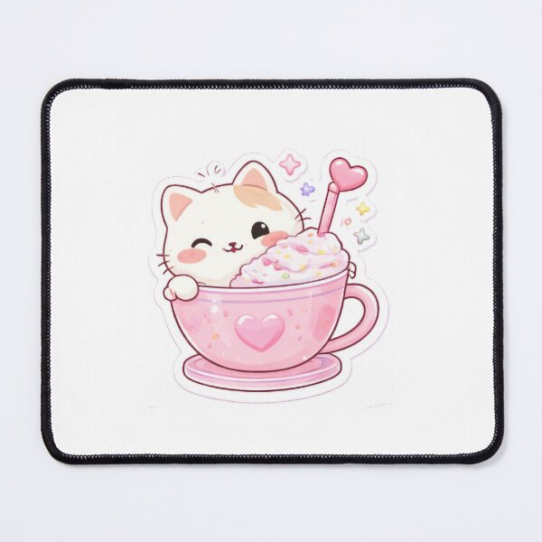 Item preview, Hungry Cat designed and sold by CutelandSticker.