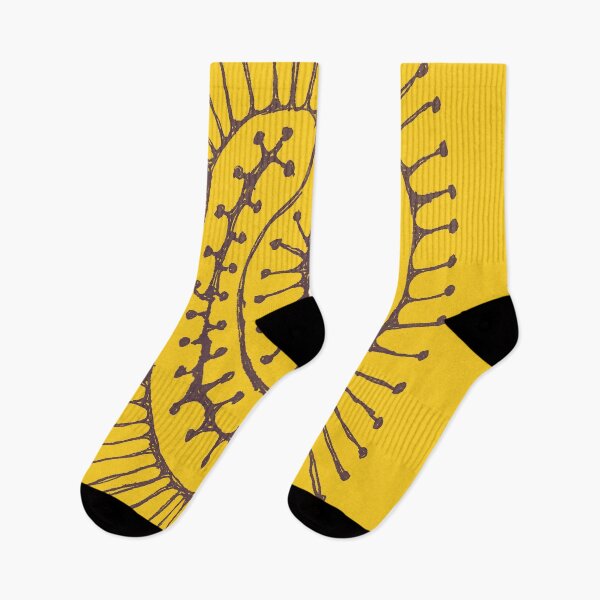 Item preview, SPIRAL YELLOW AND BLACK designed and sold by KolbStudios.