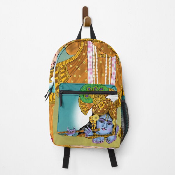 Item preview, Radha Krishna Spiritual Artwork – Eternal Devotion Art Design designed and sold by Harshit_Digital_Arts.