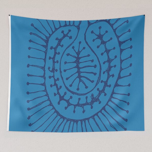 Item preview, SPIRAL BLUE designed and sold by KolbStudios.